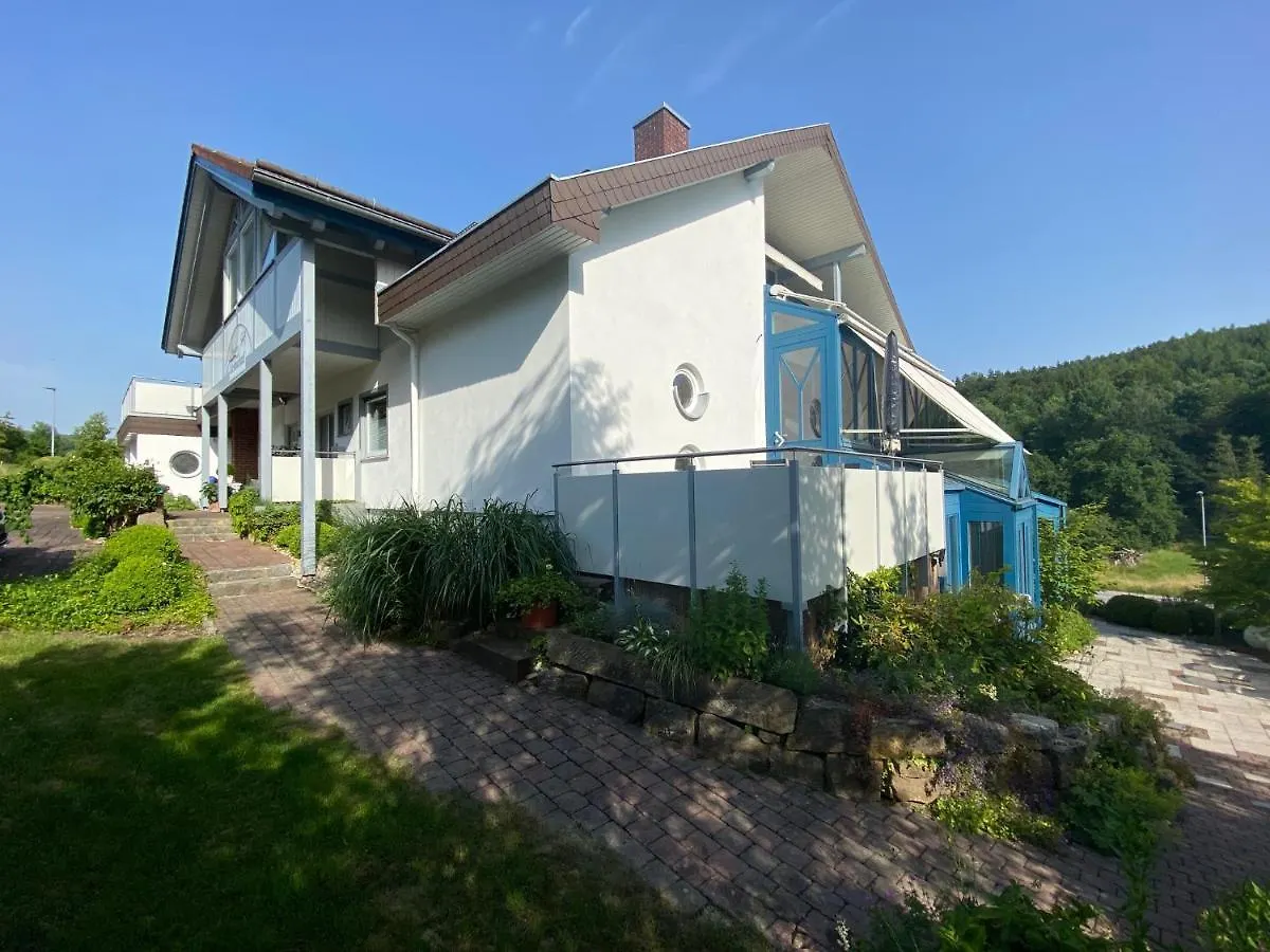 Konukevi Pension-Ferienwohnung Liesbachtal Direkt Am Waldrand Bayerische Rhoen Schönau an der Brend
