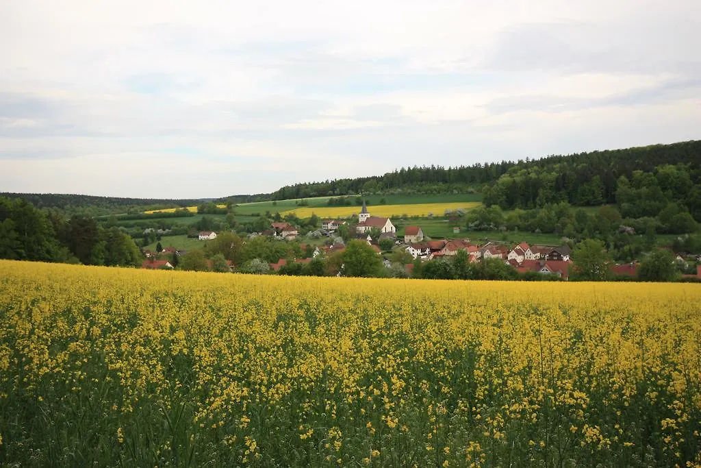 Pension-Ferienwohnung Liesbachtal Direkt Am Waldrand Bayerische Rhoen Schonau an der Brend